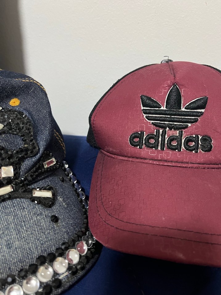 Pul İşlemeli Şapka/Adidas Şapka - Görsel 3