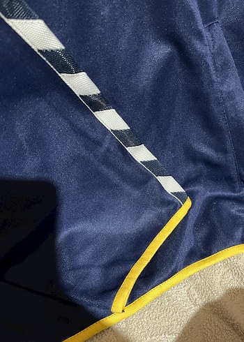 Hummel Kapüşonlu Mavi Spor Tişort - Görsel 3