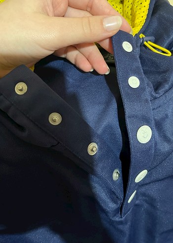 Hummel Kapüşonlu Mavi Spor Tişort - Görsel 6