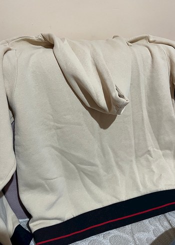 Kapüşonlu Baskılı Kadın Sweatshirt - Görsel 4