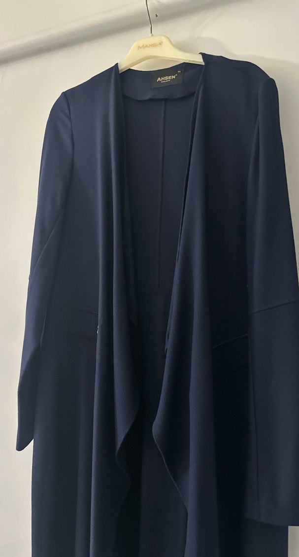 Siyah Uzun Kollu Hamile Ceketi Veya teseetür ceket - Görsel 3