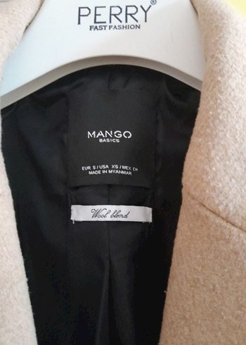 Mango Yün Kaban - Görsel 2