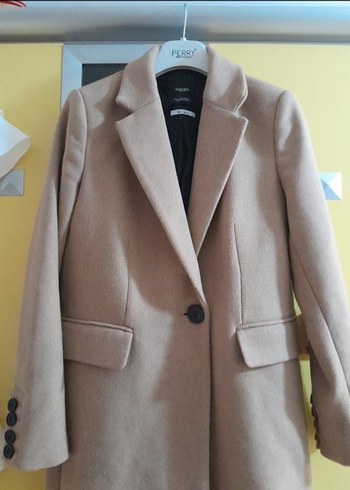 Mango Yün Kaban - Görsel 6