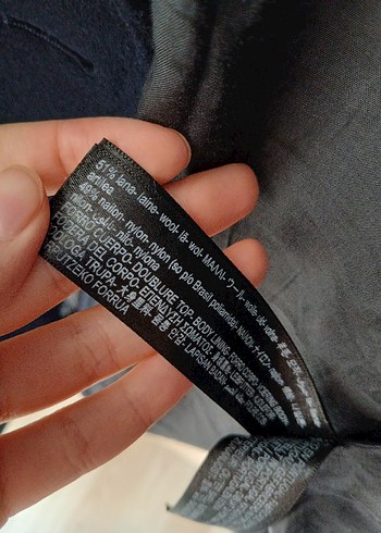 Massimo Dutti Yün Kaban - Görsel 6