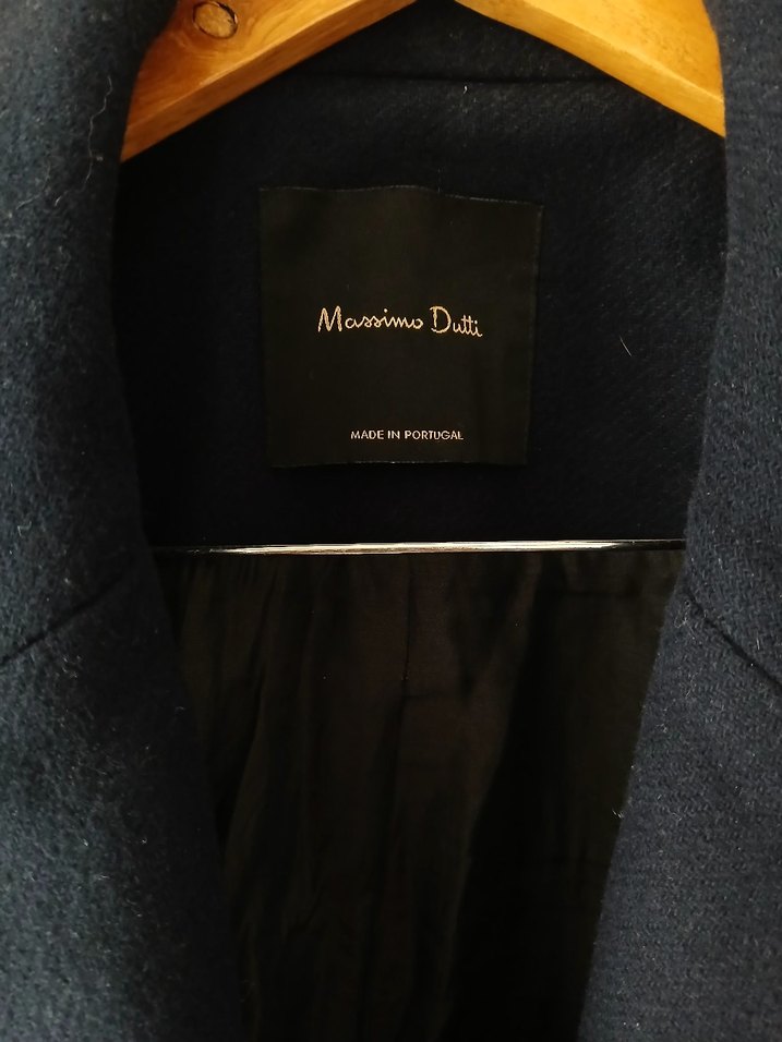 Massimo Dutti Yün Kaban - Görsel 3