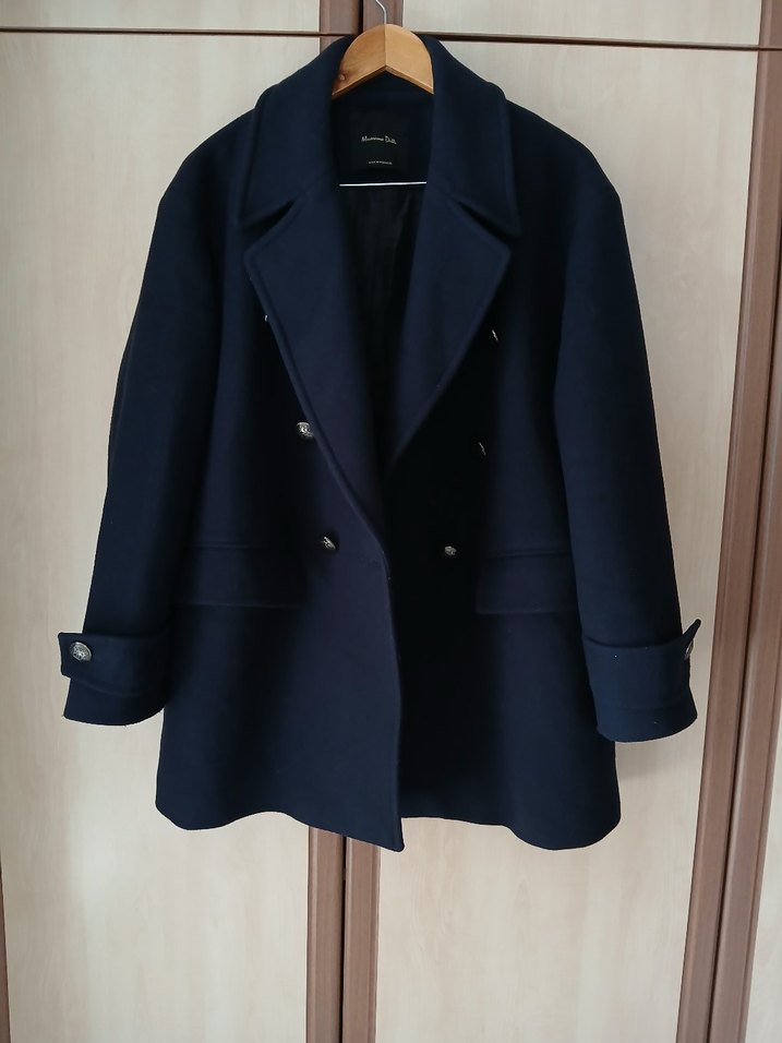 Massimo Dutti Yün Kaban - Görsel 2