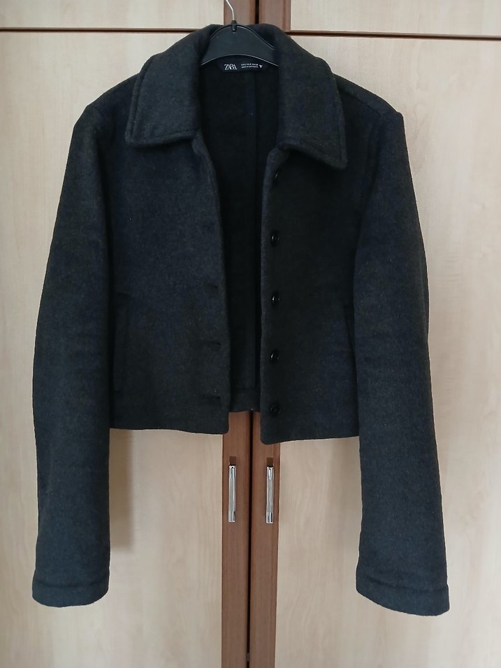 Zara Yün Ceket - Görsel 5