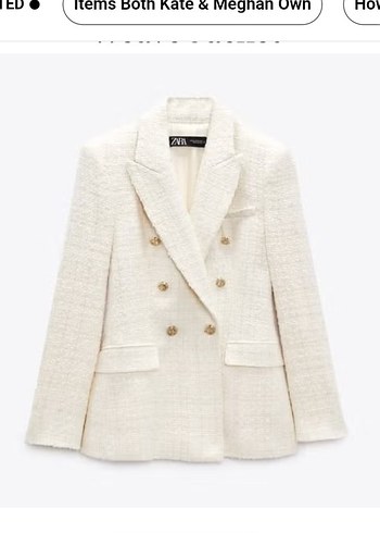 Zara Tüvit Blazer - Görsel 2