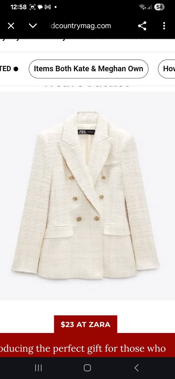 Zara Tüvit Blazer - Görsel 2