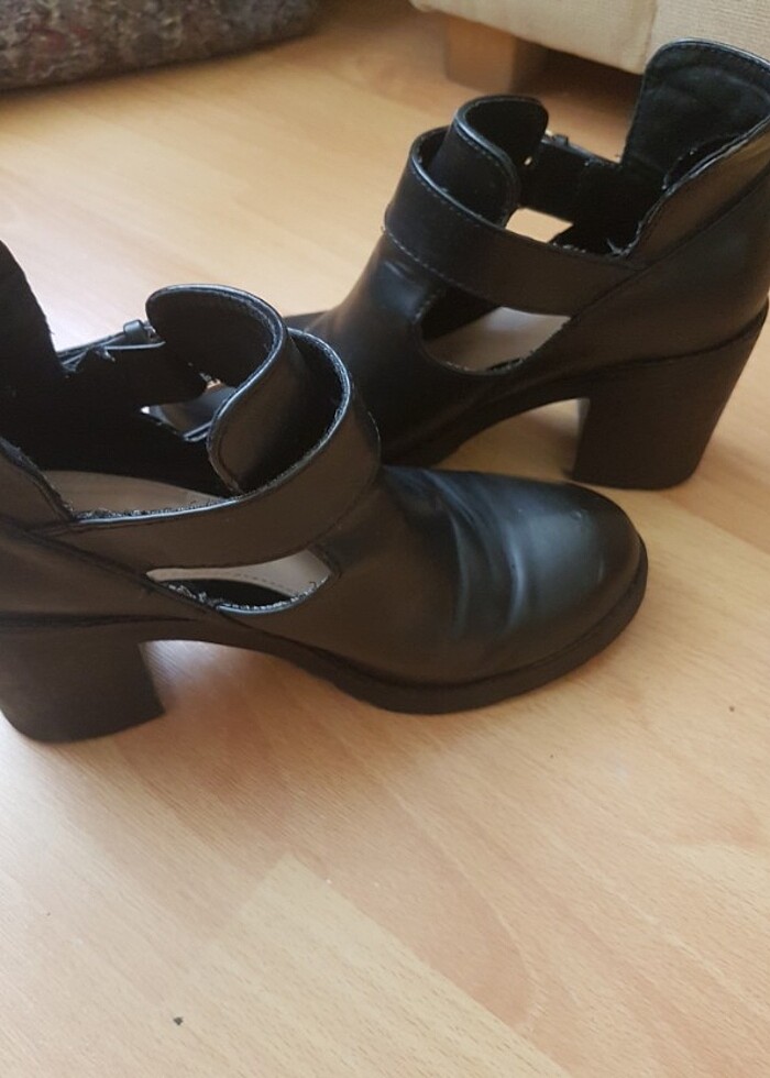 PULL & BEAR SİYAH BOT - Görsel 2