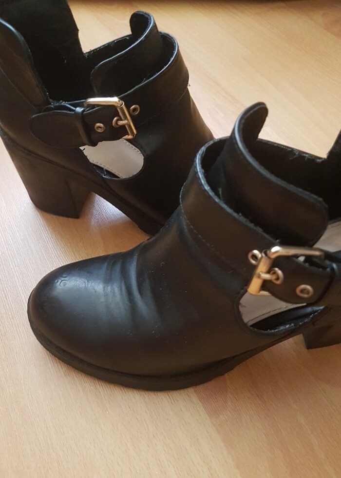 PULL & BEAR SİYAH BOT - Görsel 4