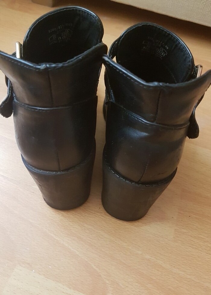 PULL & BEAR SİYAH BOT - Görsel 5