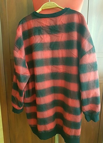 #ZARA EKOSE ELBİSE  - Görsel 2