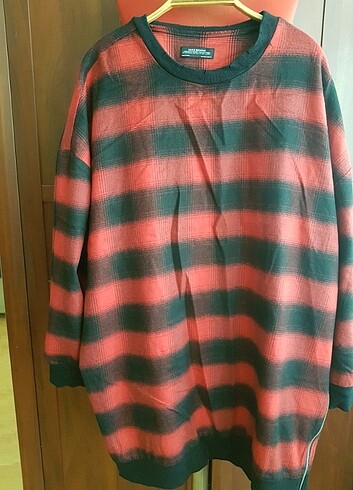 #ZARA EKOSE ELBİSE  - Görsel 4