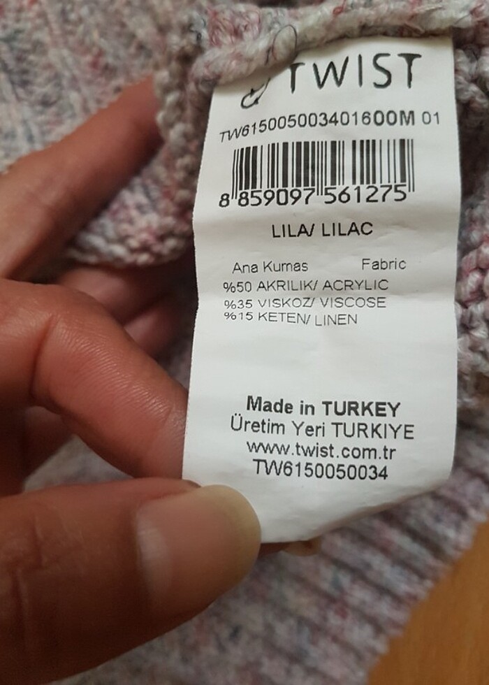 TWİST KAZAK MELAJLİ - Görsel 2