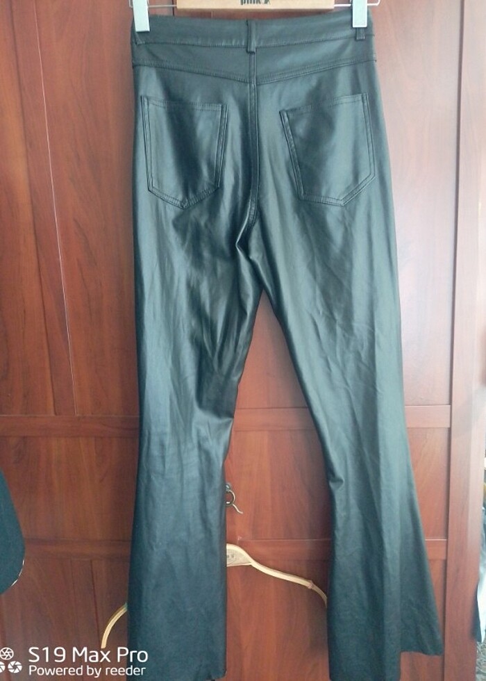 #VATKALI İSPANYOL PAÇA DERİ PANTOLON - Görsel 3