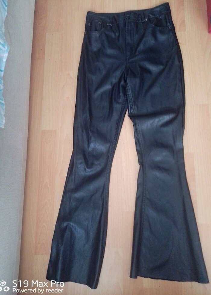 #VATKALI İSPANYOL PAÇA DERİ PANTOLON - Görsel 2