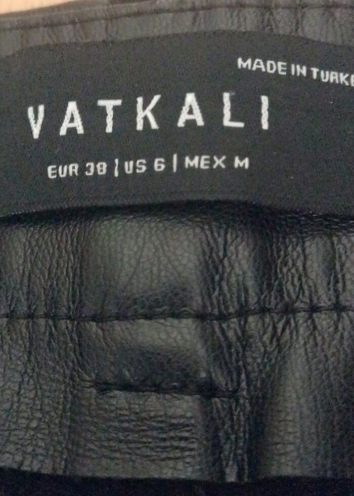 #VATKALI İSPANYOL PAÇA DERİ PANTOLON - Görsel 5