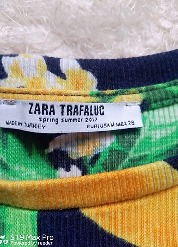 m Beden çeşitli Renk ZARA CROP T-SHİRT