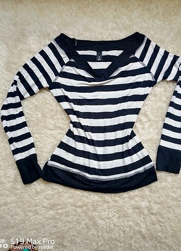 H&M ÇİZGİLİ T-SHİRT 