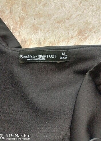 m Beden BERSHKA PRENSES YAKA TULUM ELBİSE