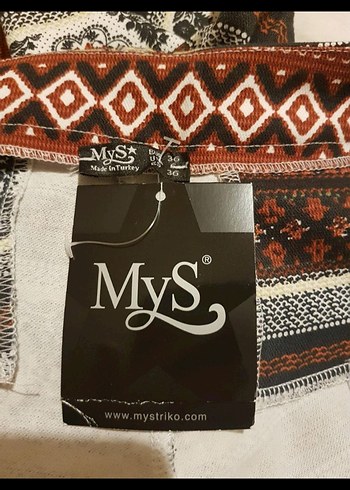 Çok Renkli Desenli Bohem Kadın Pantolon - Görsel 3