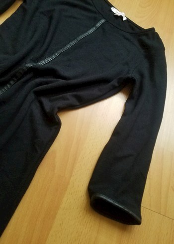 Siyah FAKİR Kollu Dar Kesim Kadın Elbise - Görsel 4