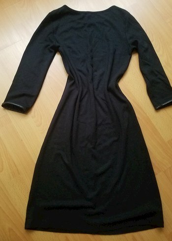 Siyah FAKİR Kollu Dar Kesim Kadın Elbise - Görsel 3