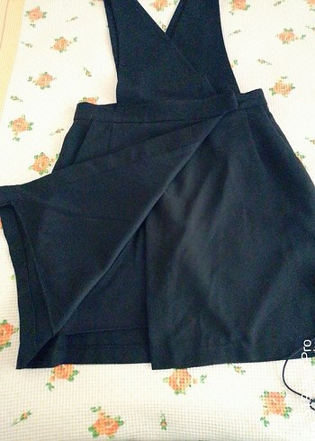 Siyah V Yaka Midi Ofis Elbisesi/ SALOPET ELBİSE - Görsel 17