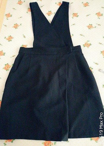 Siyah V Yaka Midi Ofis Elbisesi/ SALOPET ELBİSE - Görsel 18