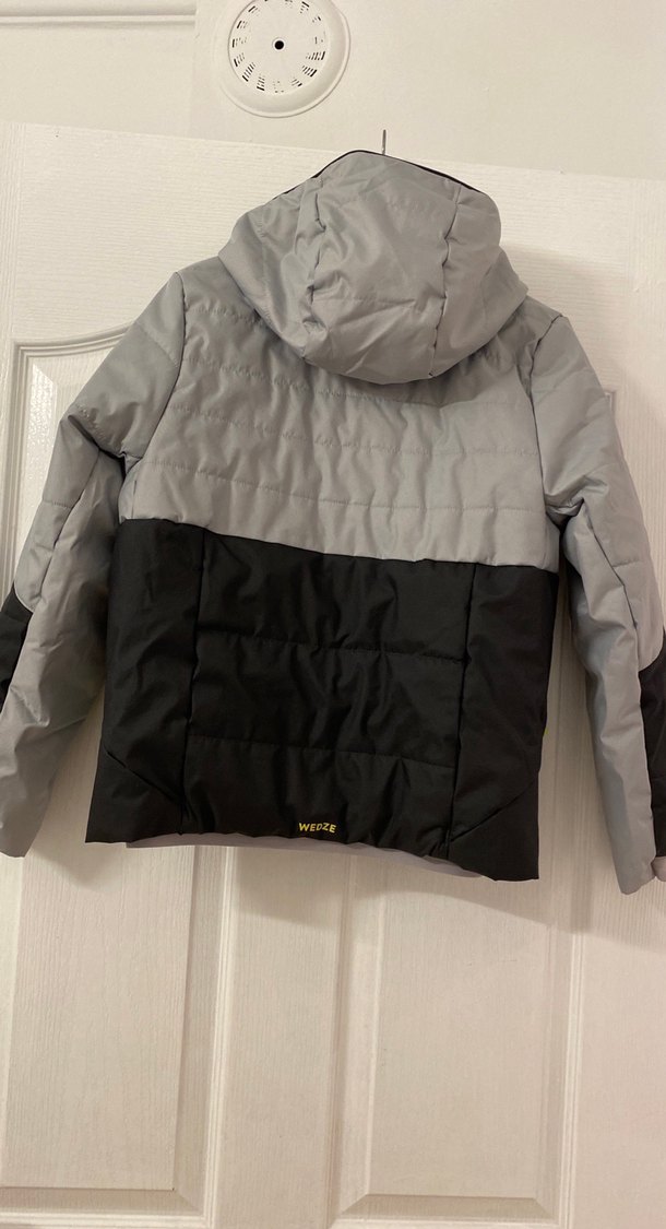 Gri Siyah Erkek Çocuk Fermuarlı Mont - Görsel 3