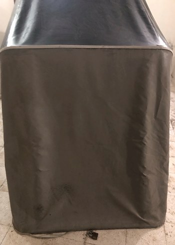 Gri ve Siyah Su Geçirmez Çadır Örtüsü - Görsel 2