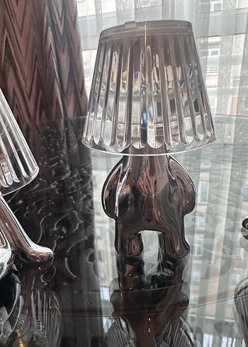 Bej Renkli Modern Figürlü Masa Lambası - Görsel 7