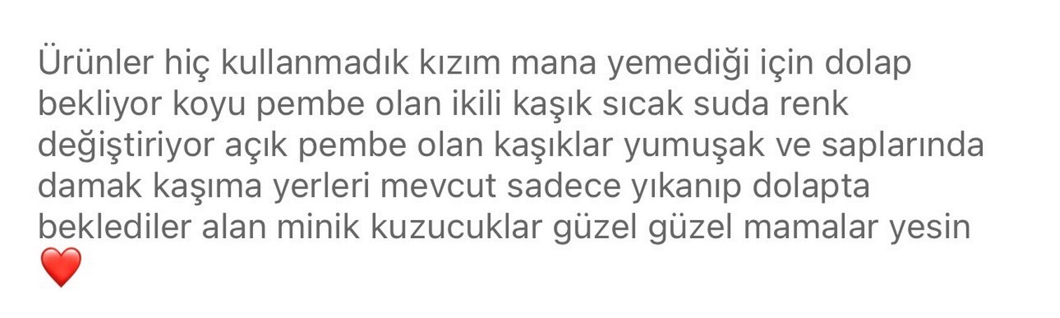 Çocuk Kaşık Seti, Renkli ve Pembe - Görsel 4