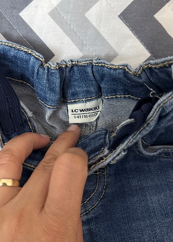 Erkek Çocuk Mavi Kot Pantolon - Görsel 3