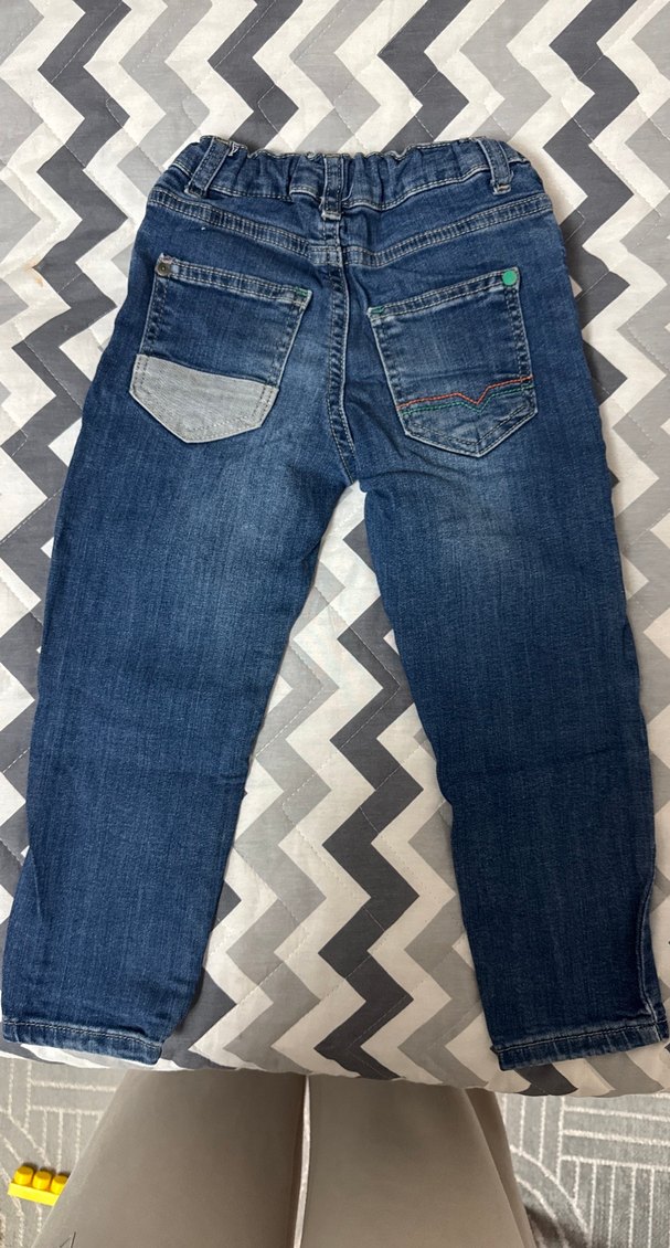 Erkek Çocuk Mavi Kot Pantolon - Görsel 2