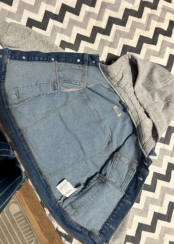 Erkek ÇocukDenim Kapüşonlu Ceket - Görsel 5