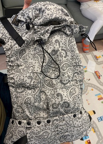 Neko Switch Bebek Kanguru (0-36 ay) - Efes Paisley Hazel Light - Görsel 4