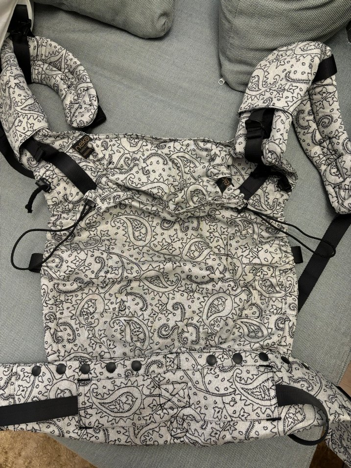 Neko Switch Bebek Kanguru (0-36 ay) - Efes Paisley Hazel Light - Görsel 3