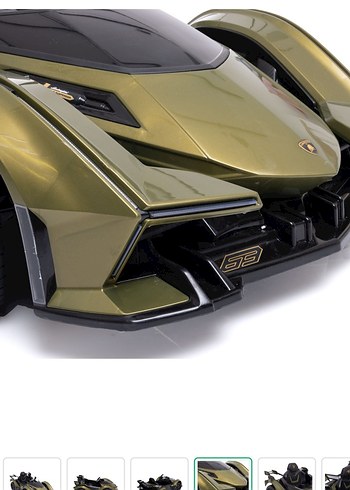 Lamborghini Lambo V12 vision gran turismo 12V akülü araba - Görsel 3