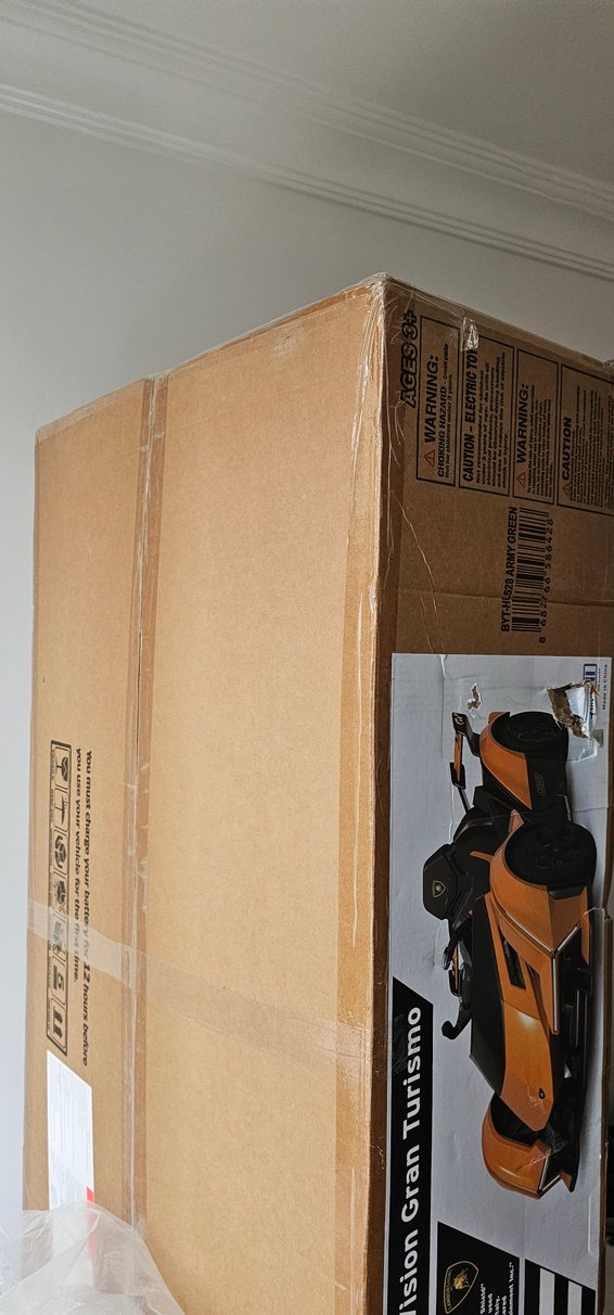 Lamborghini Lambo V12 vision gran turismo 12V akülü araba - Görsel 4