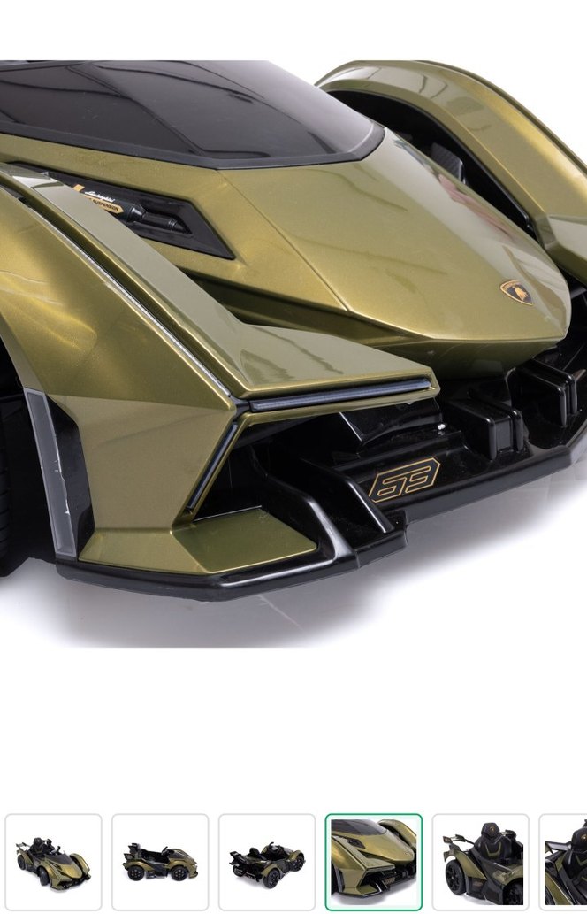 Lamborghini Lambo V12 vision gran turismo 12V akülü araba - Görsel 3