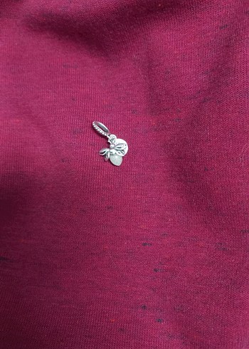 Pandora Pandora Beyaz Çelik Zincir Detaylı Charm