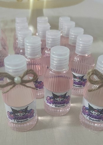 Pembe Mini Hediyelik Şişe