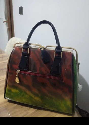 Beden Deri Bağlamalı Vintage Kadın Çanta