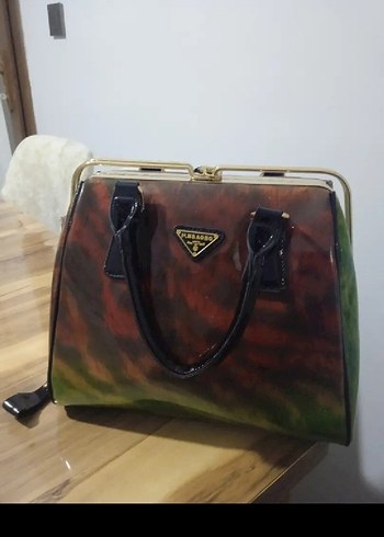 Deri Bağlamalı Vintage Kadın Çanta