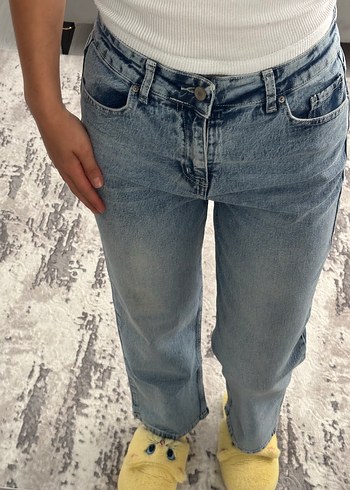 Atmosphere Acik Mavi Rahat Kesim Denim Jean