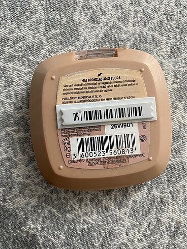 Beden Loreal paris