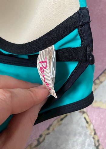 Turkuaz Renkli Mini Bikini Takımı - Görsel 5