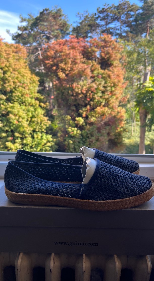 Erkek Mavi Ispanyol Espadril - Görsel 5